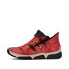 Rieker Folded Cuff Ankle Boot - Red